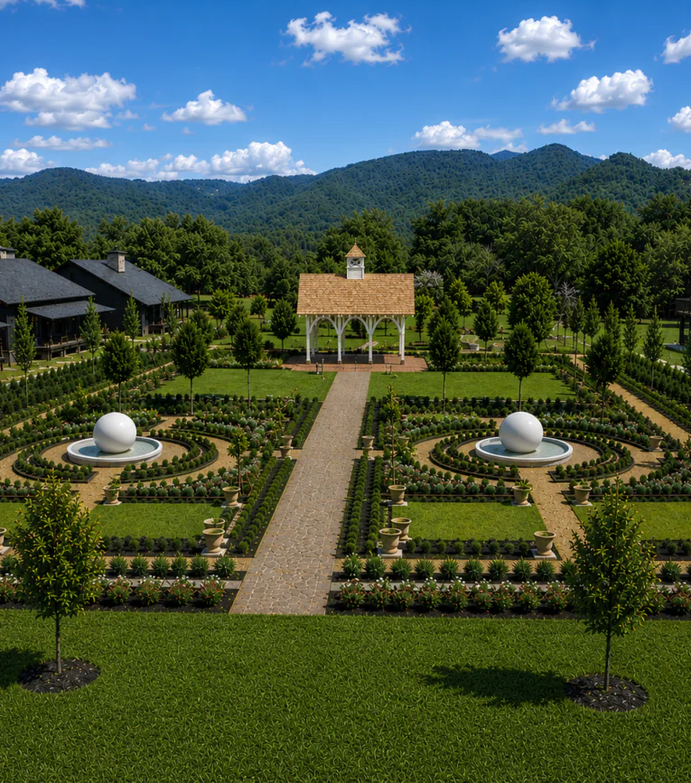 Dillard House Gardens Wedding Venue North Georgia Mountains